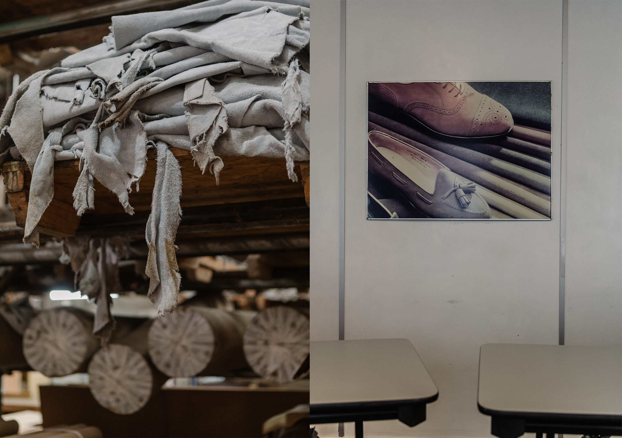 Inside the C.F. Stead Tannery in Leeds
