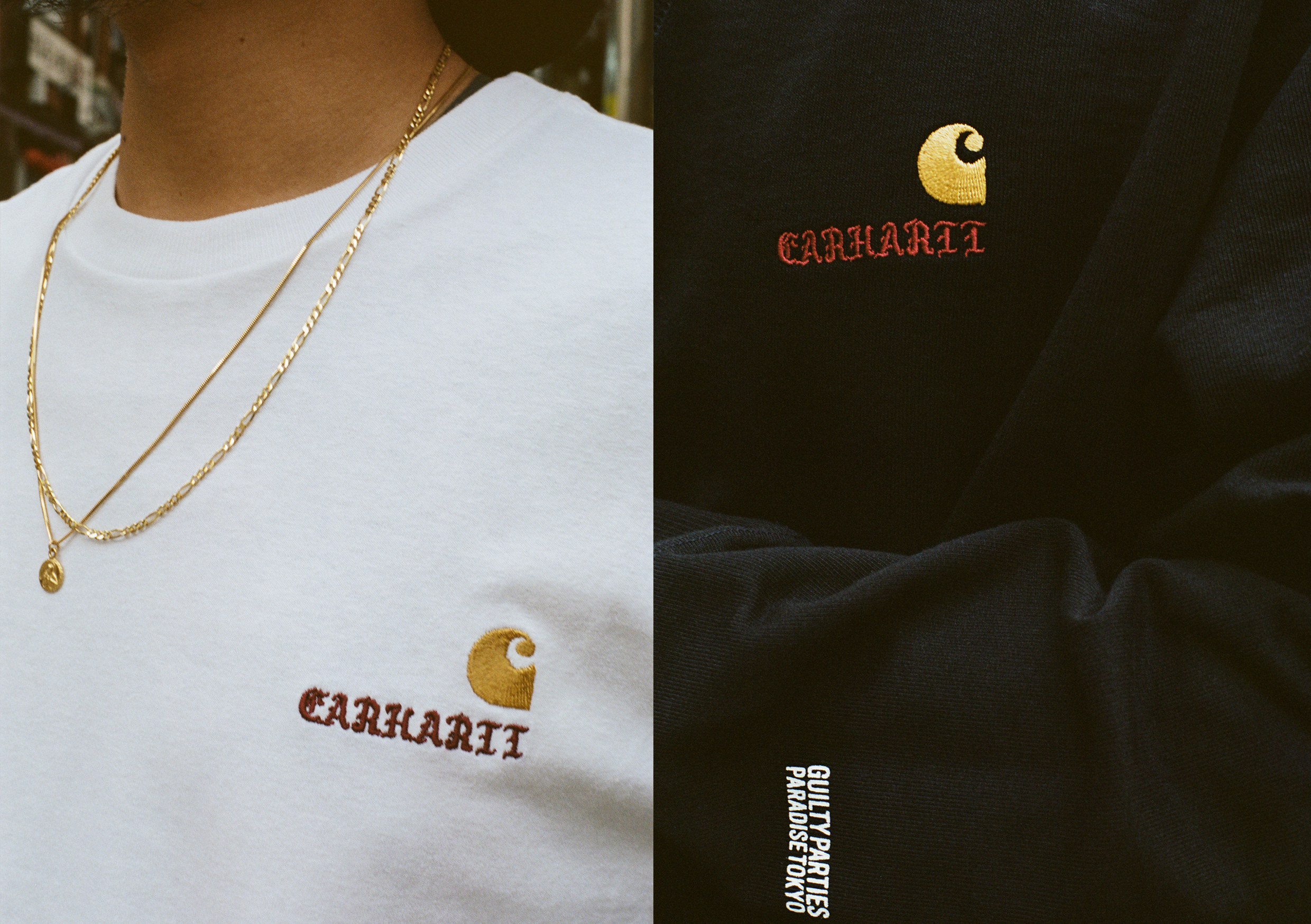 Carhartt WIP Wacko Maria crewneck and tee