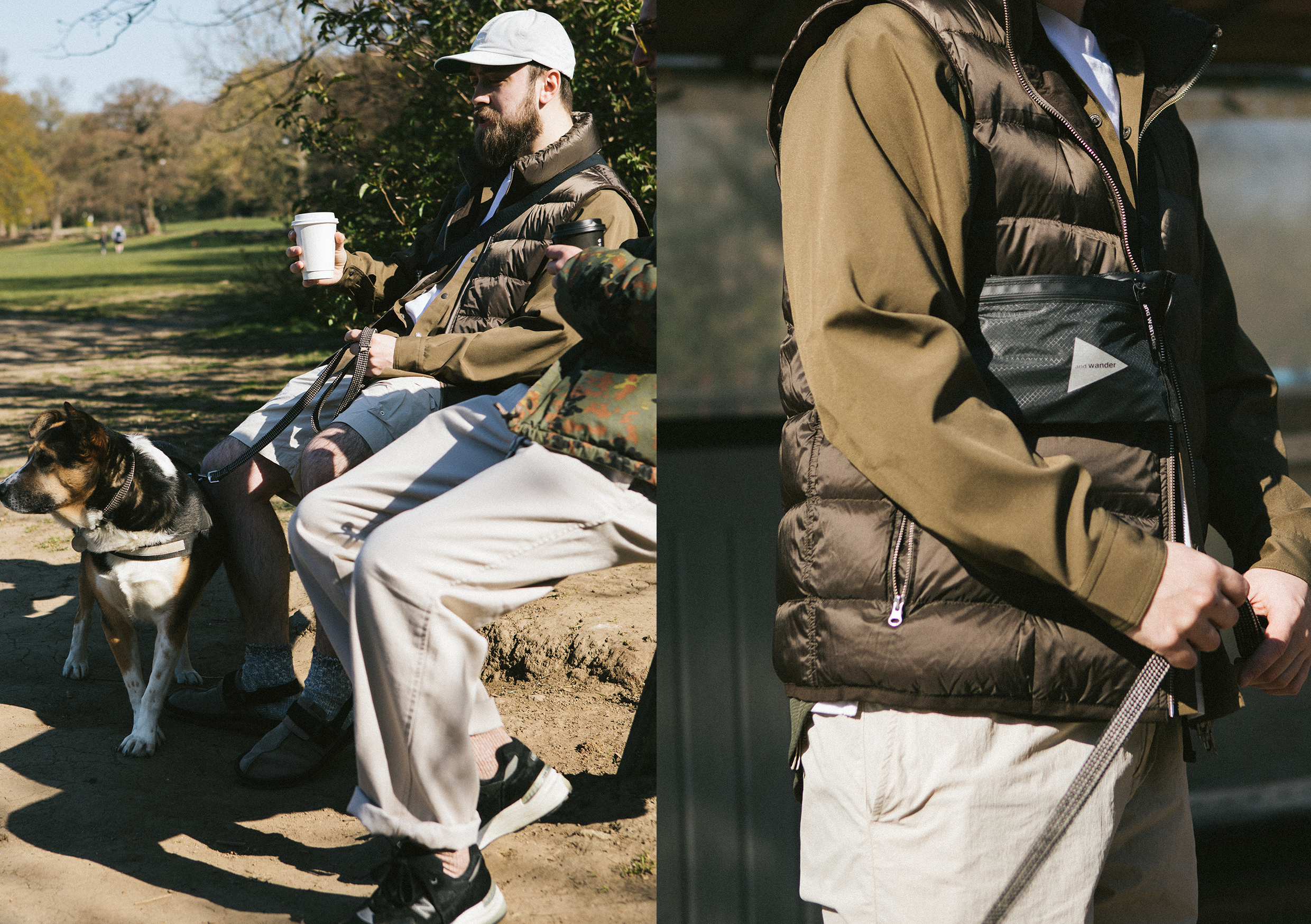 HIP Does Gorpcore Dog Walking Jacket Bag Shoes