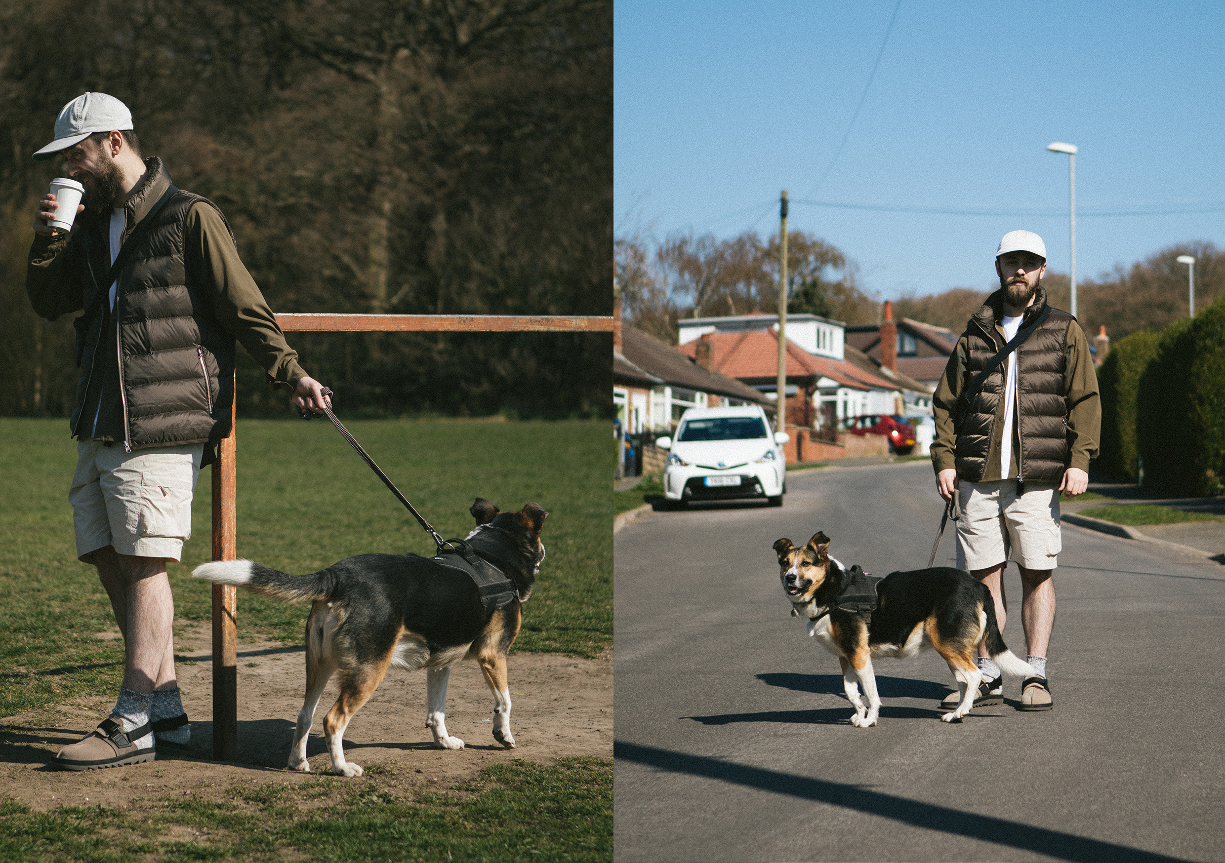 HIP Does Gorpcore Dog Walking Jacket Bag Shoes